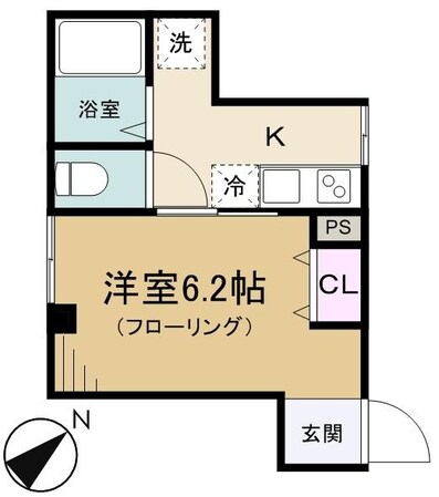 ガーデンパレス早稲田の物件間取画像